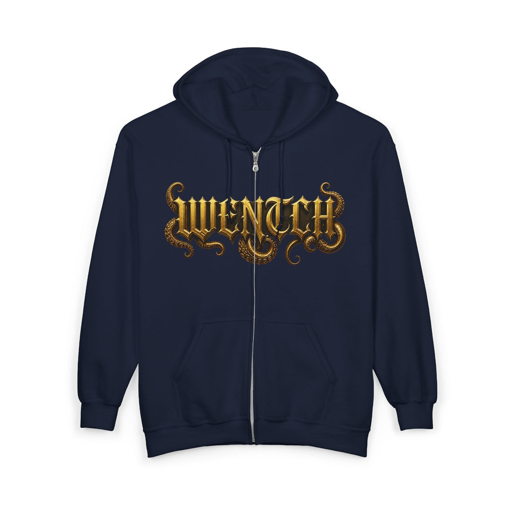 Wentch Gothic Gold Script with Hexa Noir Logo