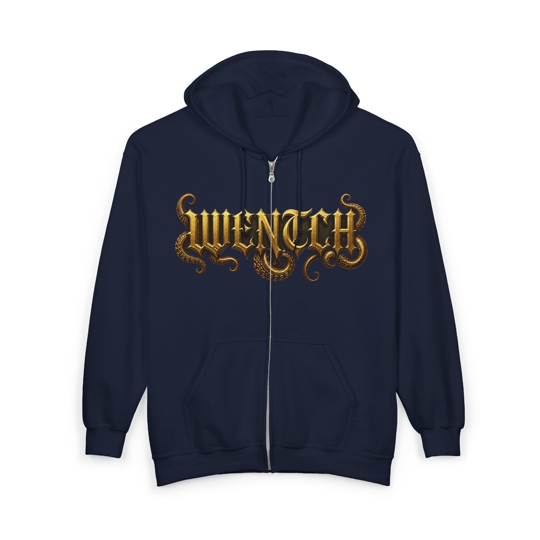 Wentch Gothic Gold Script with Hexa Noir Logo