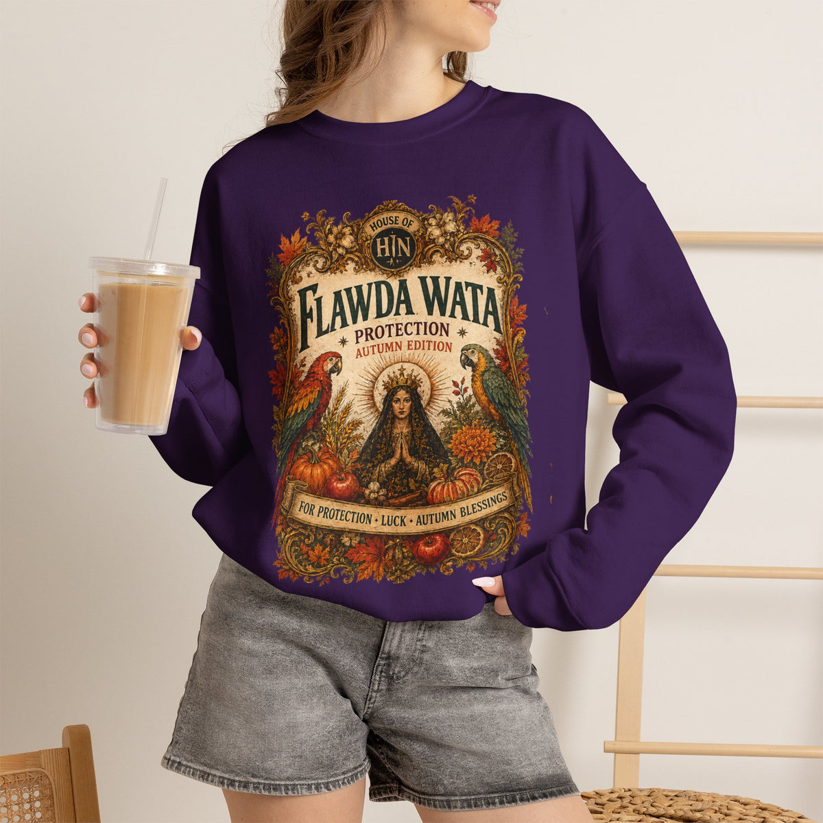 Hexa Noir Flawda Wata Fall Herbal Apothecary  Design