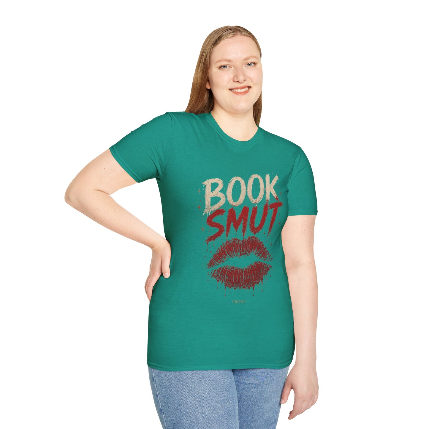 Book Smug  Lettering Tee  – Dark Romance Reader Aesthetic