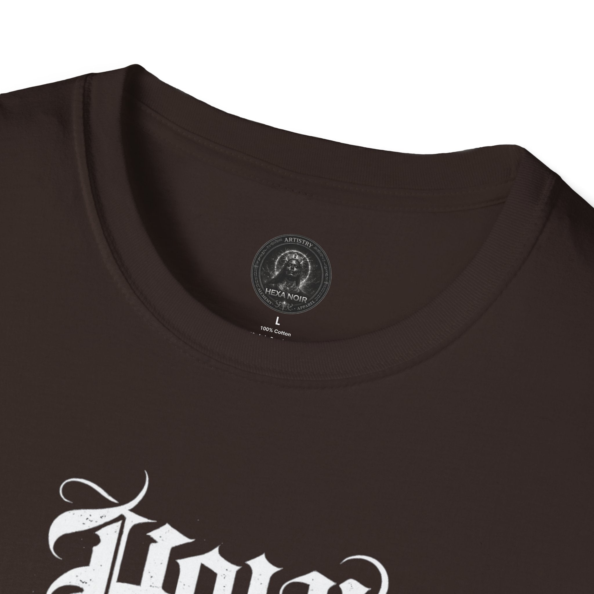 Sacred Mary Outline Minimalist Madonna T-Shirt