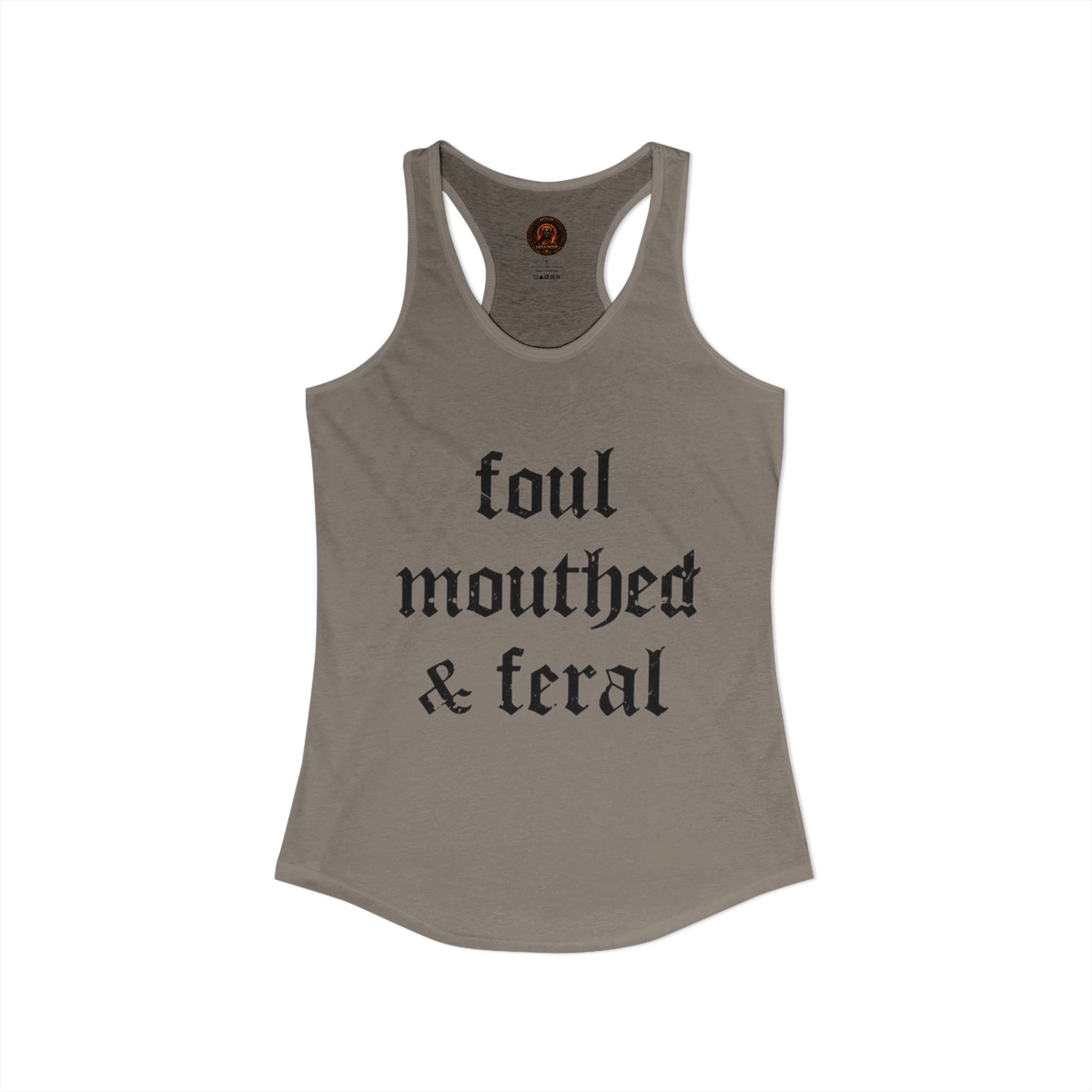Noir Racerback Tank