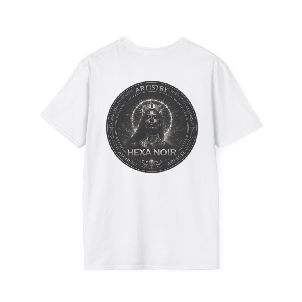 She/Her Daddy Gothic T-Shirt — Hexa Noir Back Logo