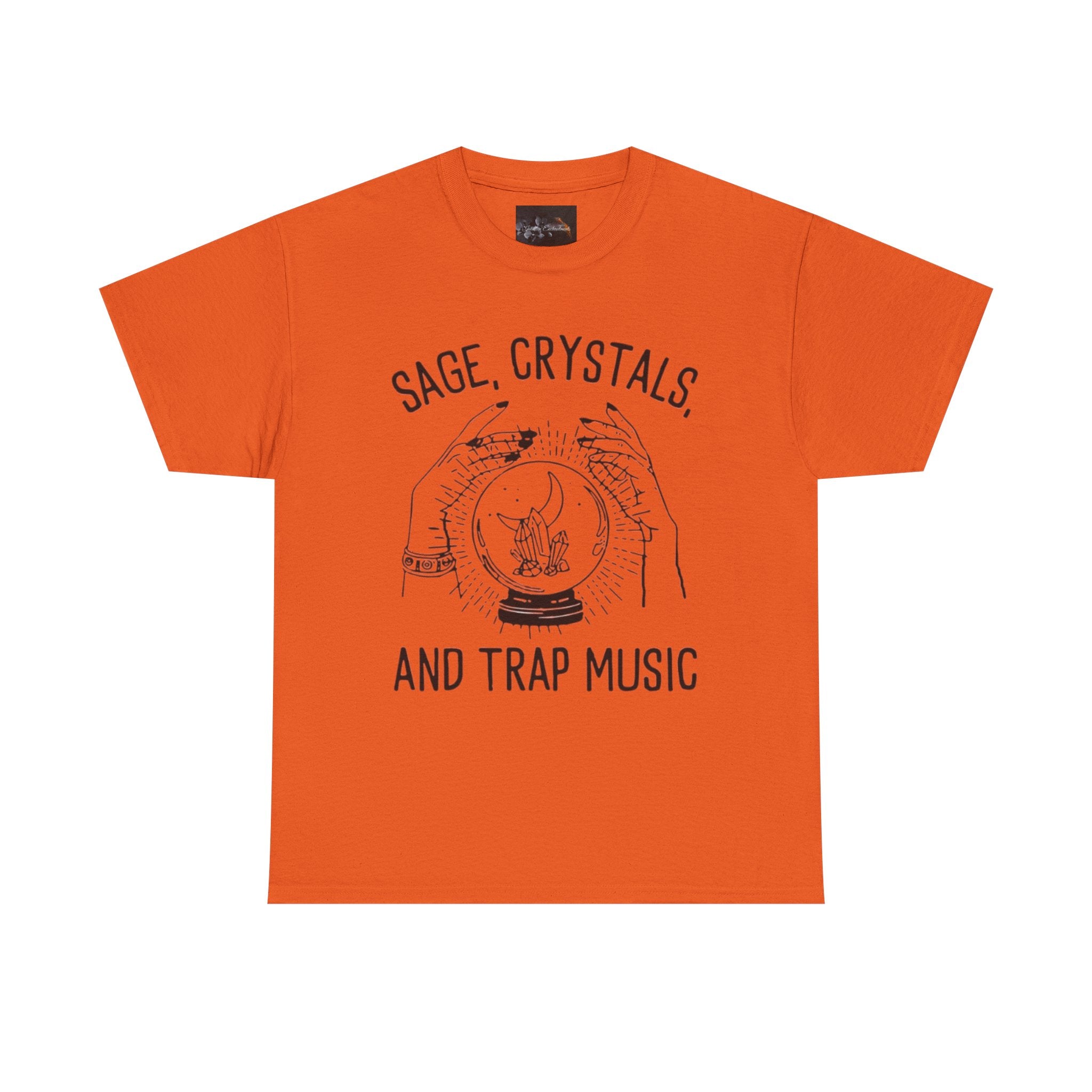 Salvia, Cristalli e Trap Music, Abbigliamento casual, Regalo per amanti della musica, Maglietta spirituale