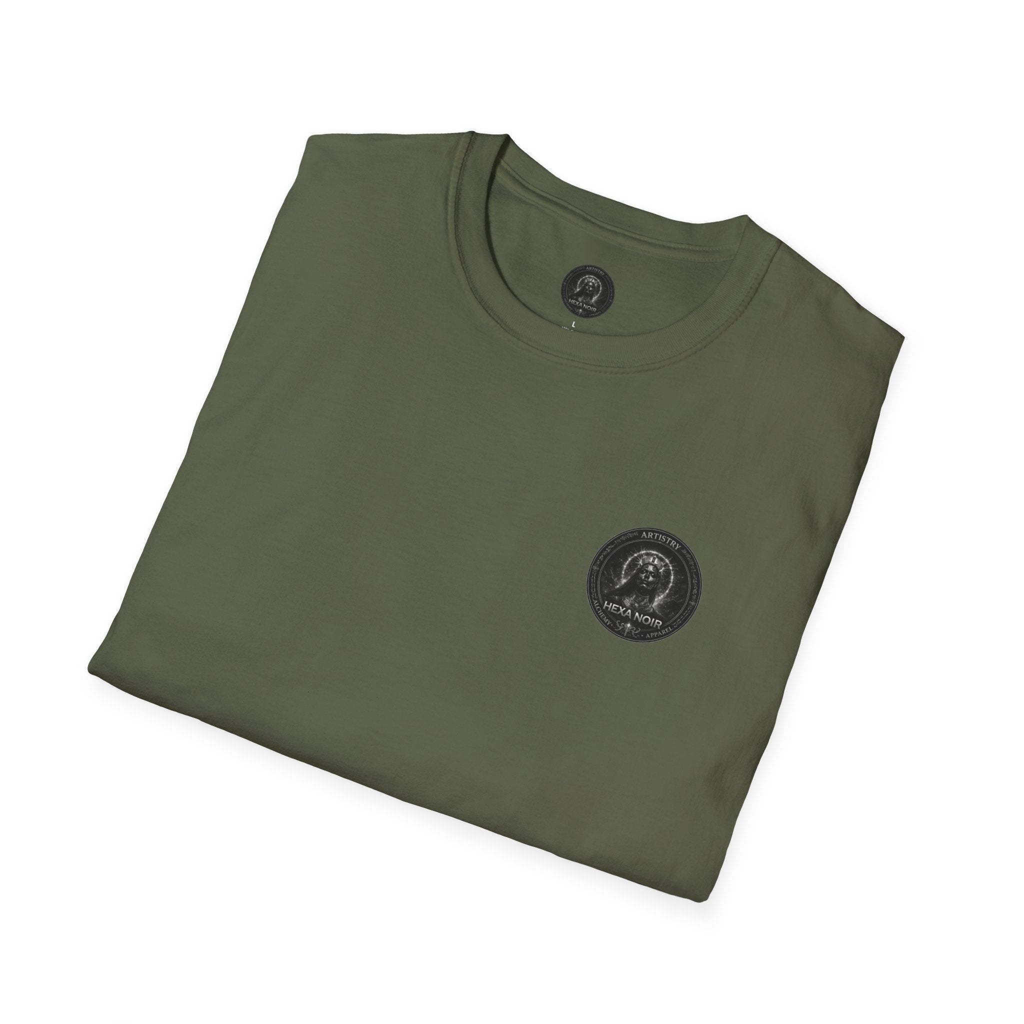 Compass Rose Vintage Nautical Back Print Unisex Graphic Tee