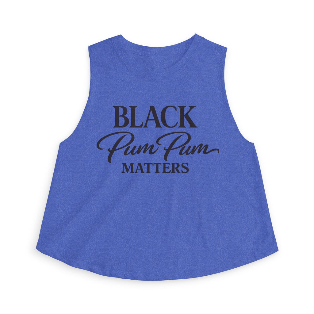 House of H/N Black Pum Pum Matters Crop Top