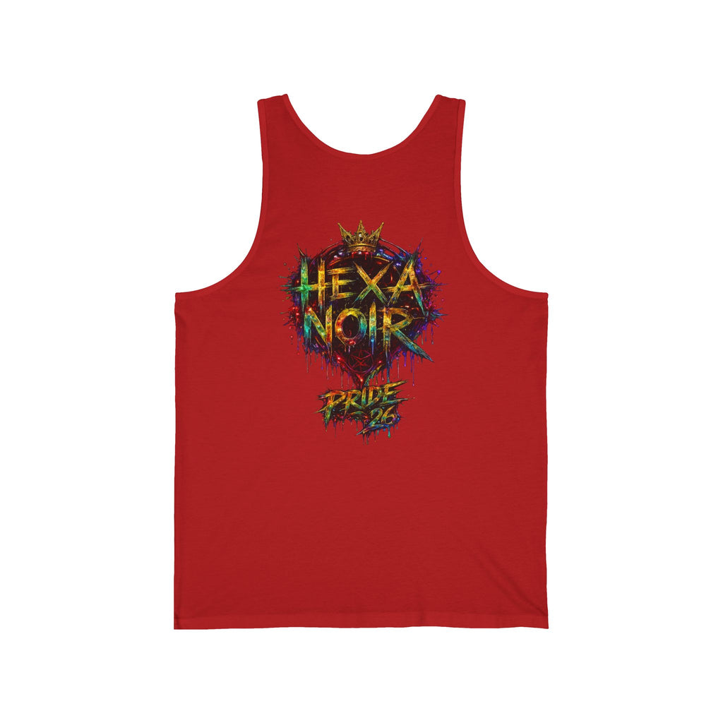 Kiss More Trans Guys Rainbow Tank| Hexa Noir Pride '26