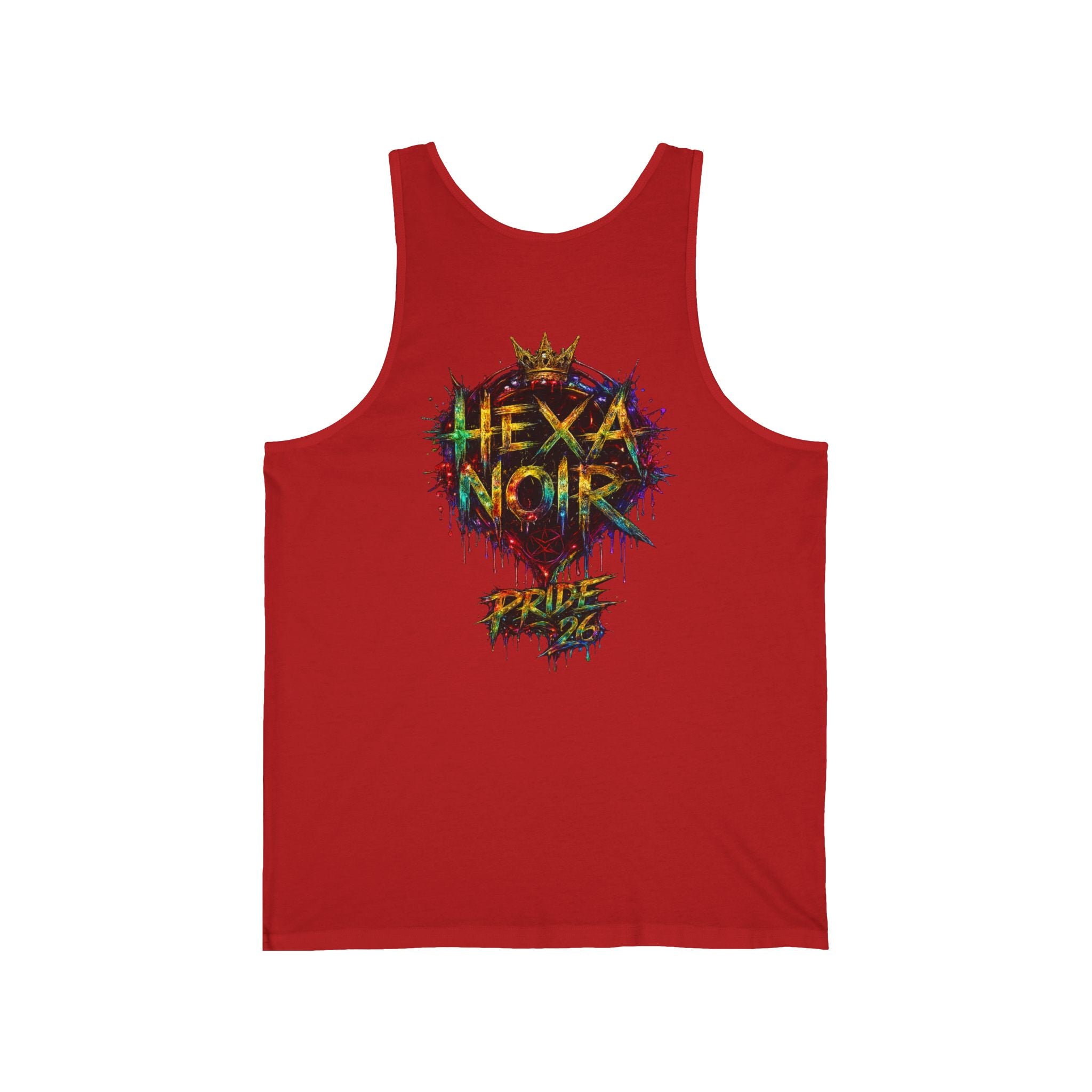 Kiss More Trans Guys Rainbow Tank| Hexa Noir Pride '26