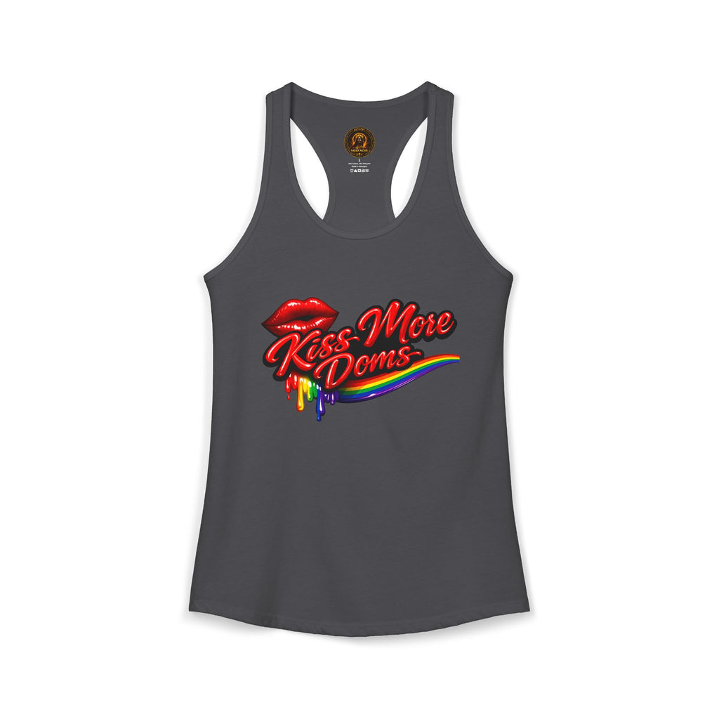 Kiss More Doms Pride Razorback Tank | Hexa Noir Pride '26
