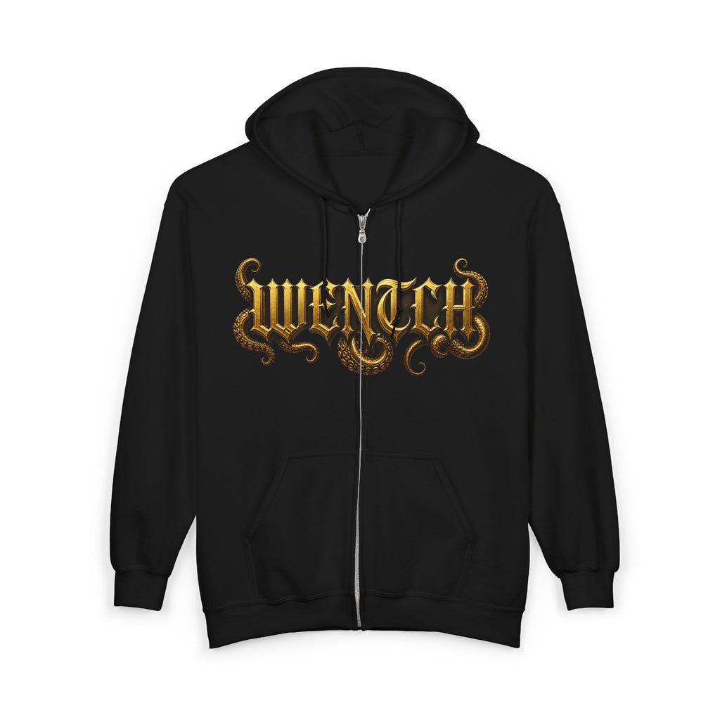 Wentch Gothic Gold Script with Hexa Noir Logo