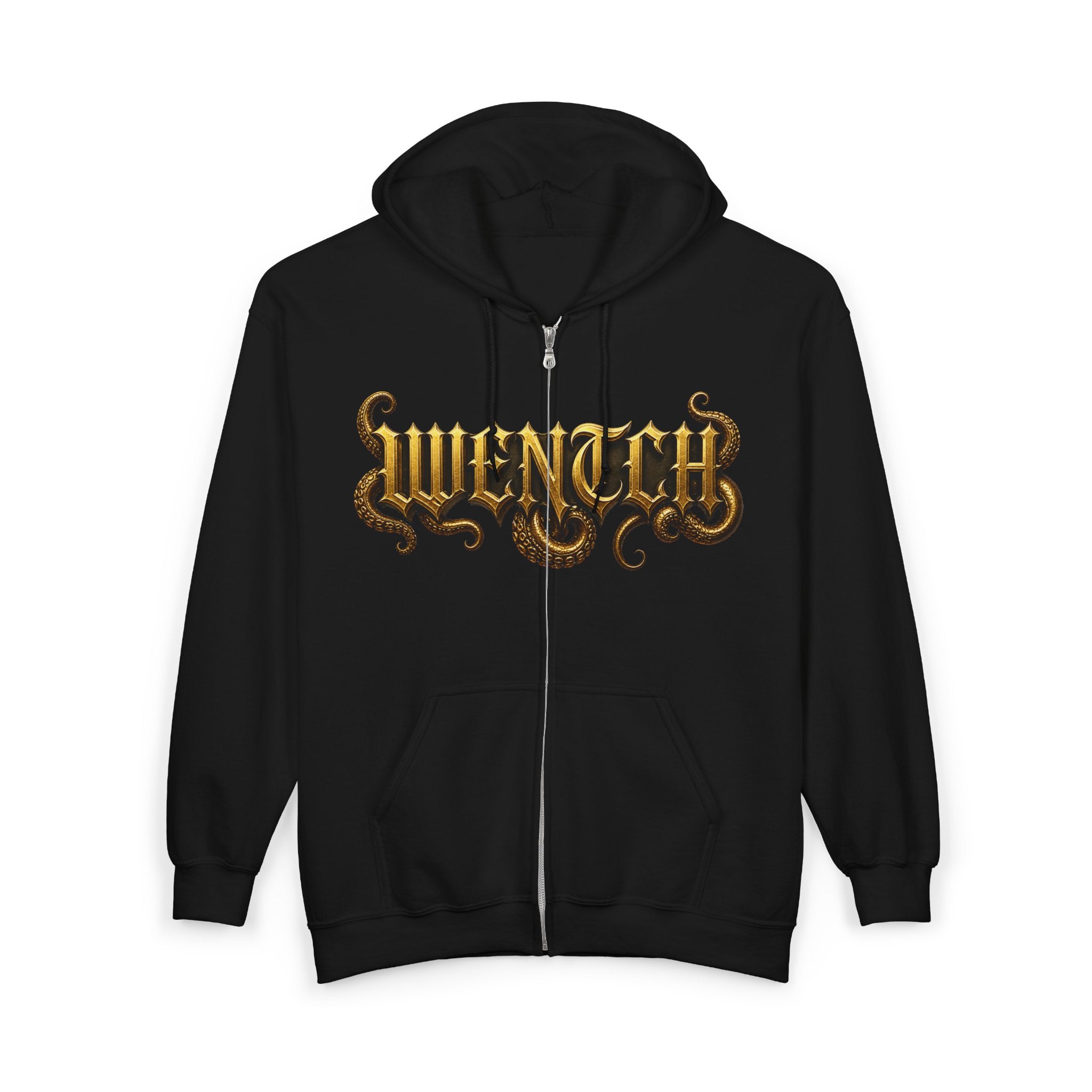 Wentch Gothic Gold Script with Hexa Noir Logo