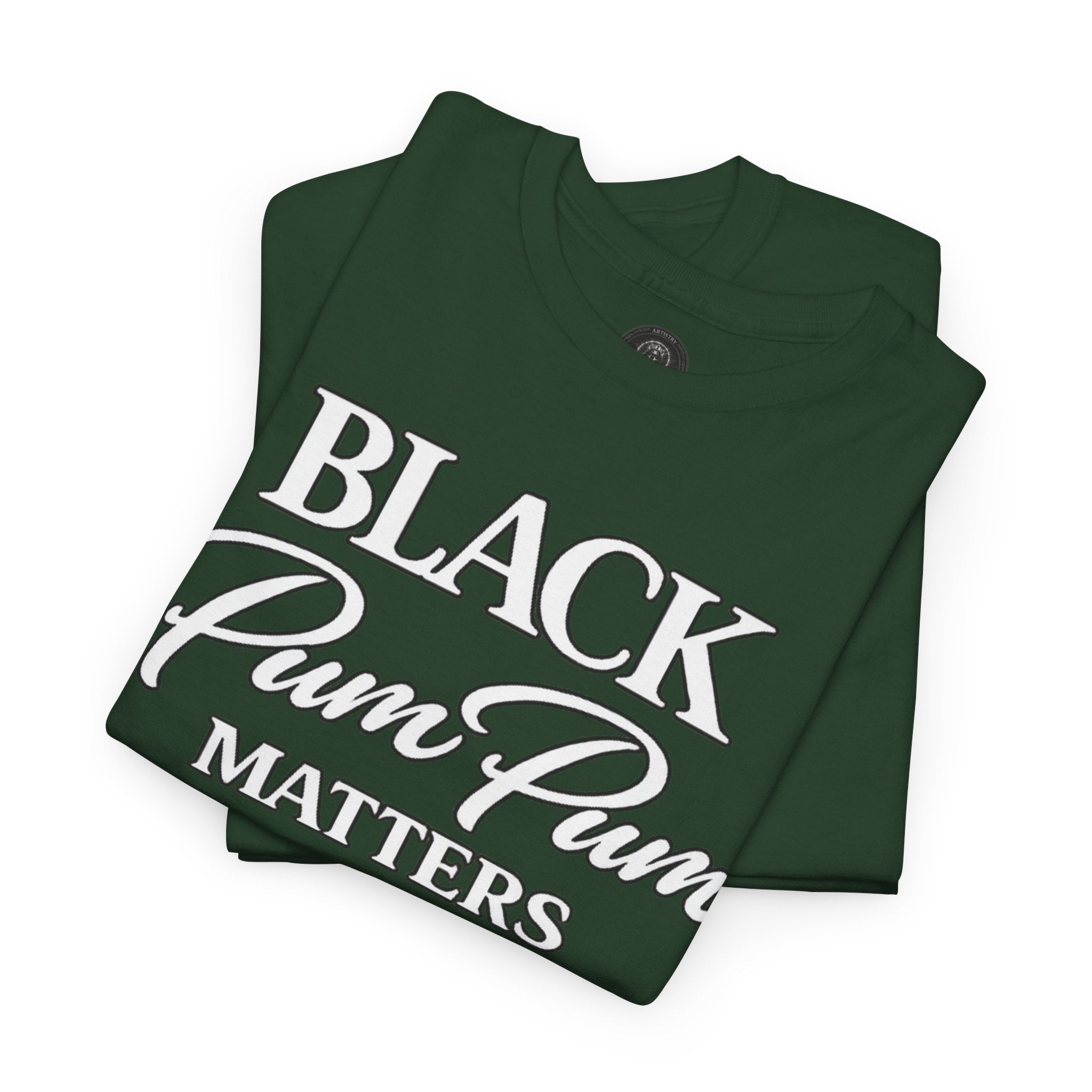 House of H/N Tee BLACK PUM PUM MATTERS