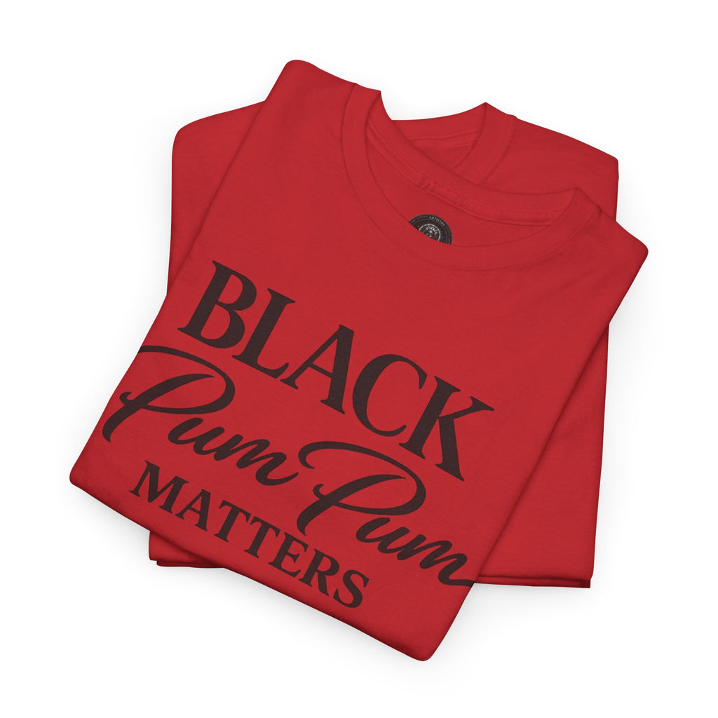 House of H/N Tee BLACK PUM PUM MATTERS