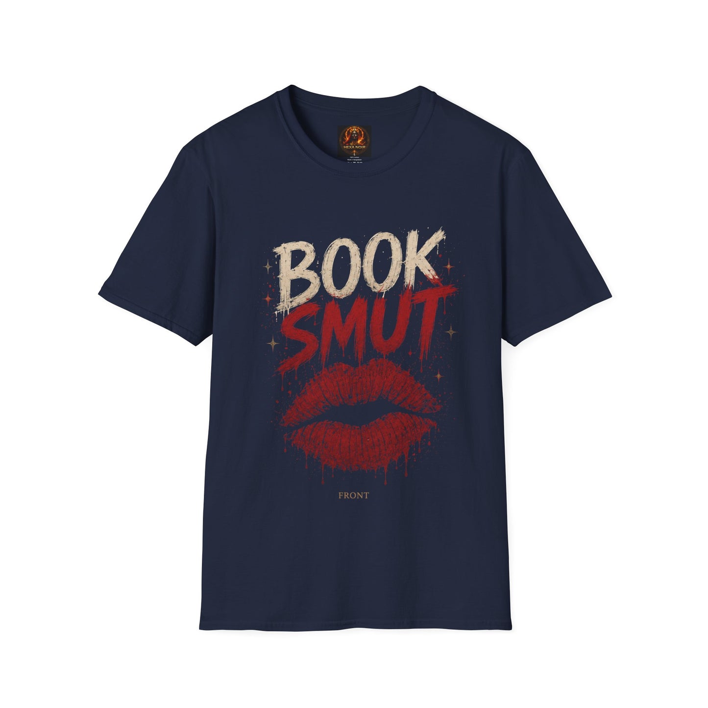 Book Smug  Lettering Tee  – Dark Romance Reader Aesthetic