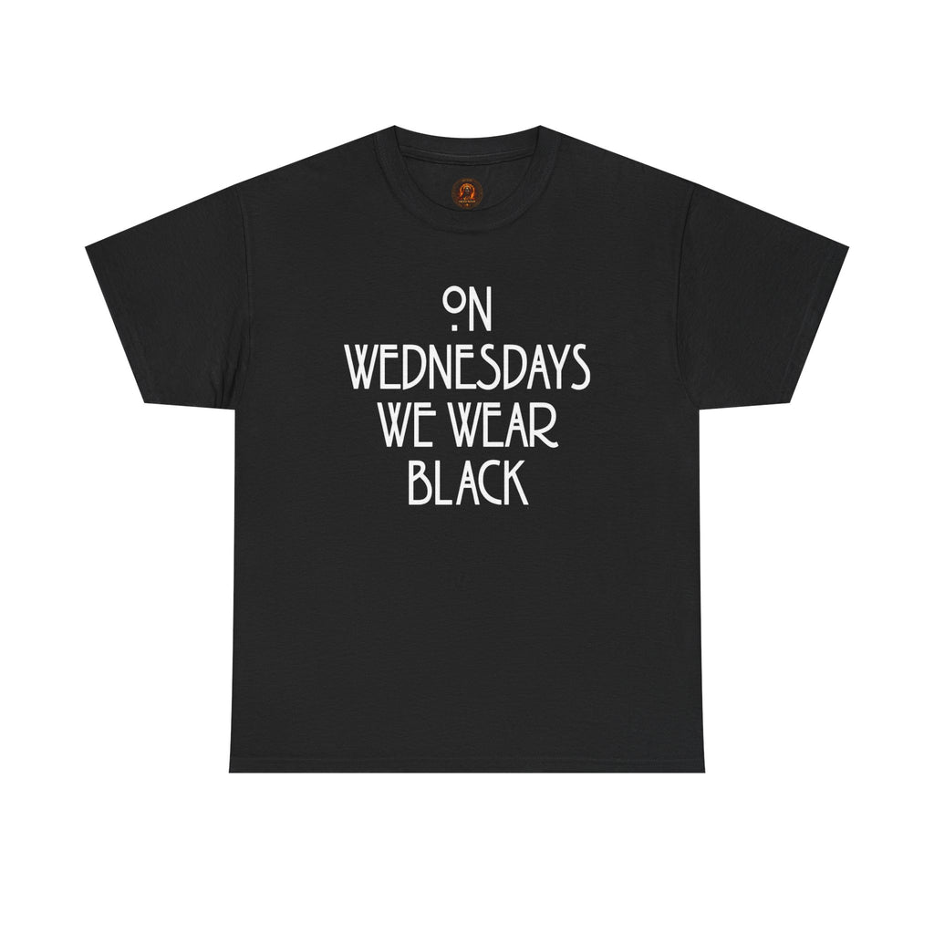 On Wednesdays We Wear Black T‑Shirt