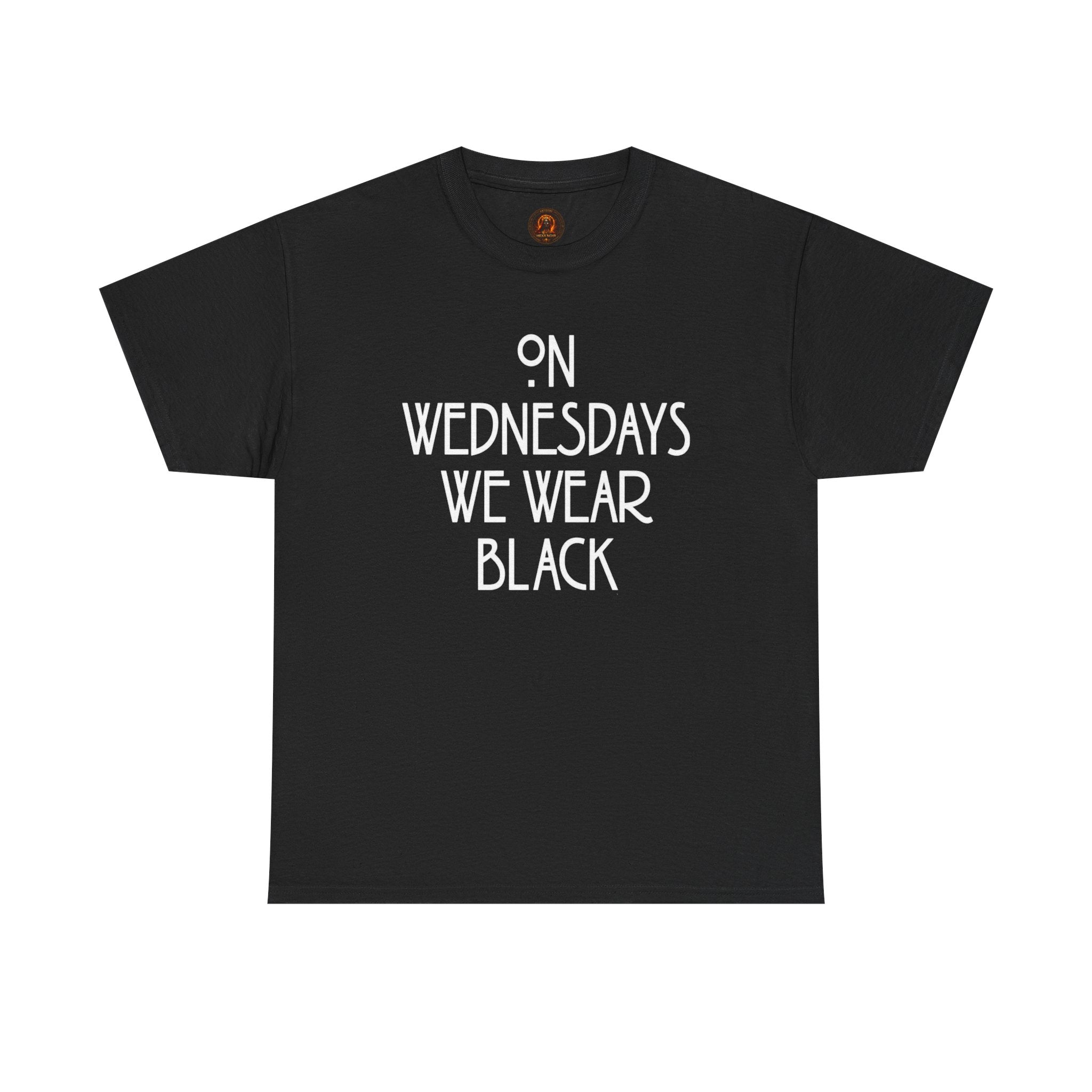 On Wednesdays We Wear Black T‑Shirt