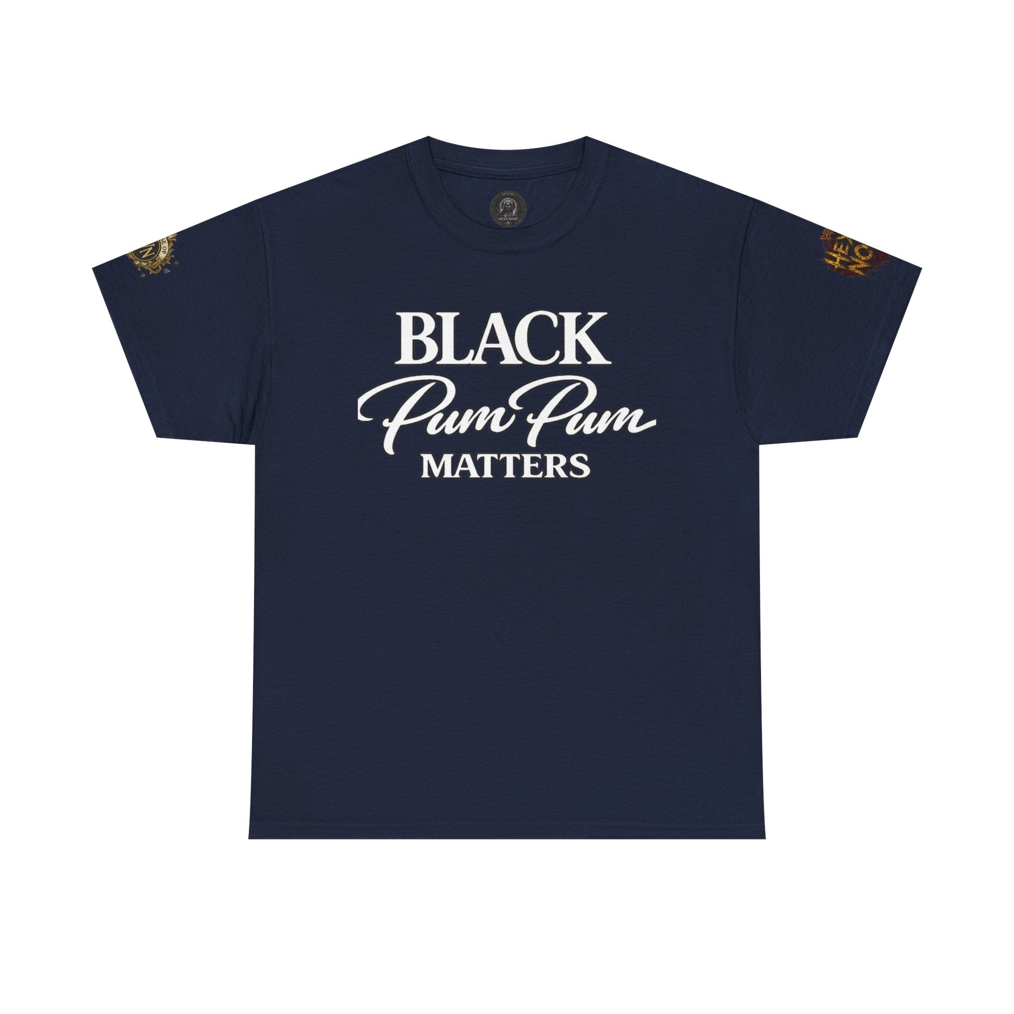 House of H/N Tee BLACK PUM PUM MATTERS