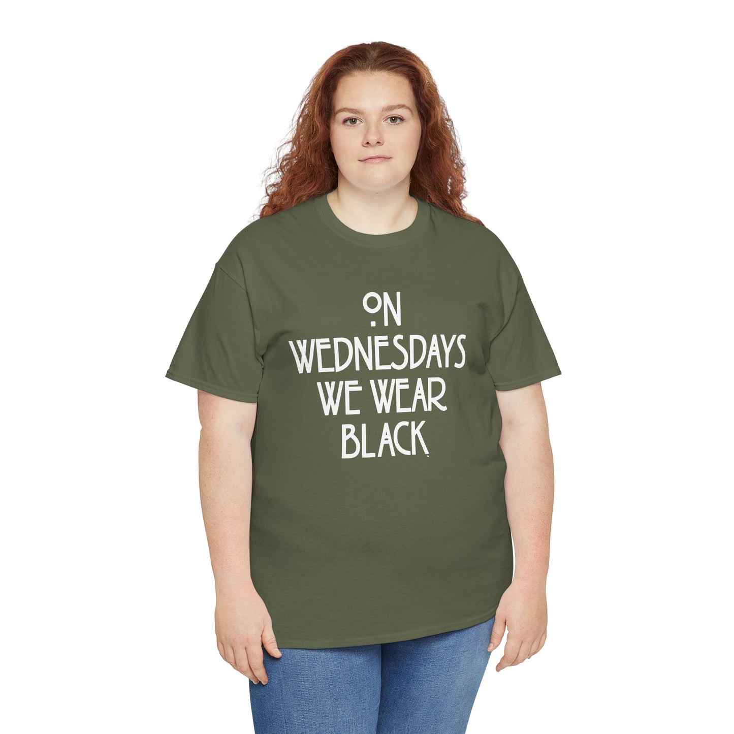 On Wednesdays We Wear Black T‑Shirt