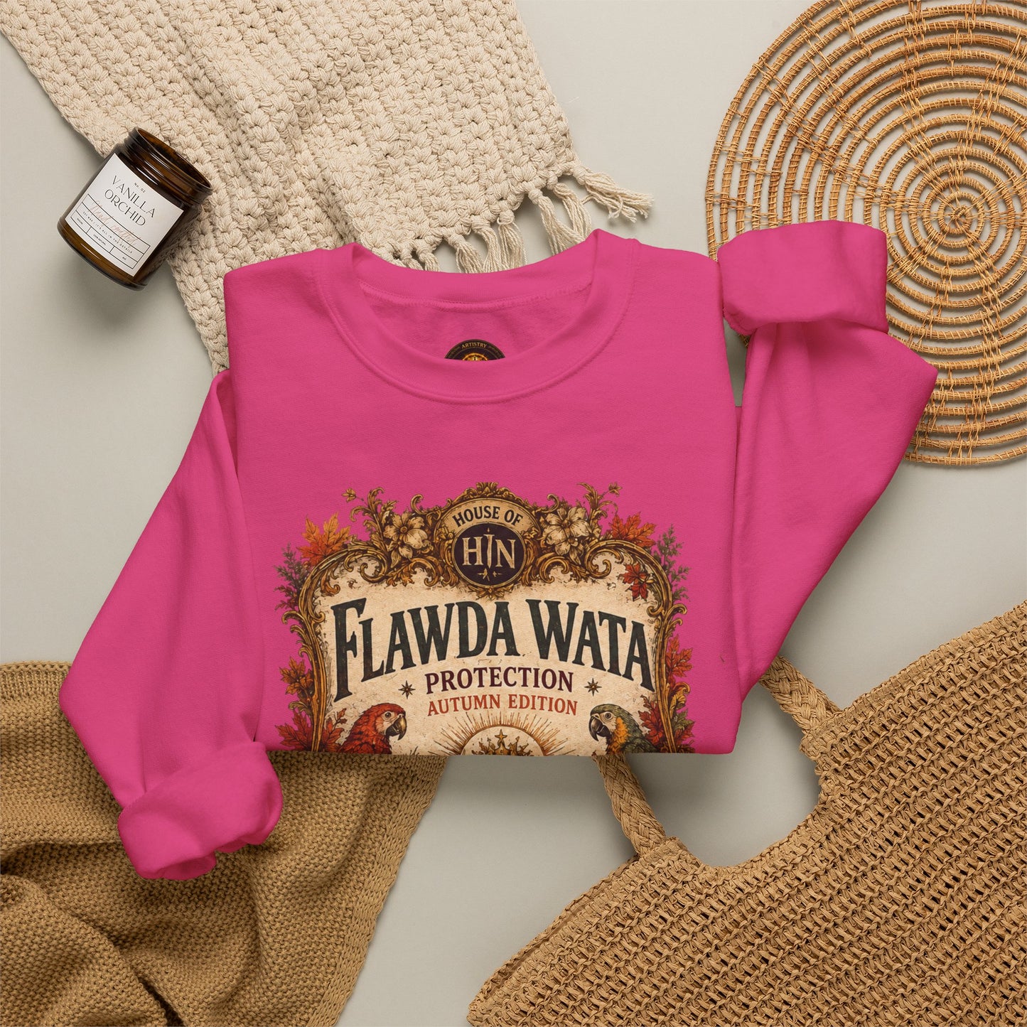 Hexa Noir Flawda Wata Fall Herbal Apothecary  Design