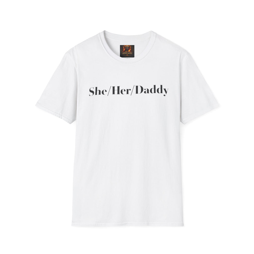 She/Her/Daddy Unisex Softstyle T-Shirt