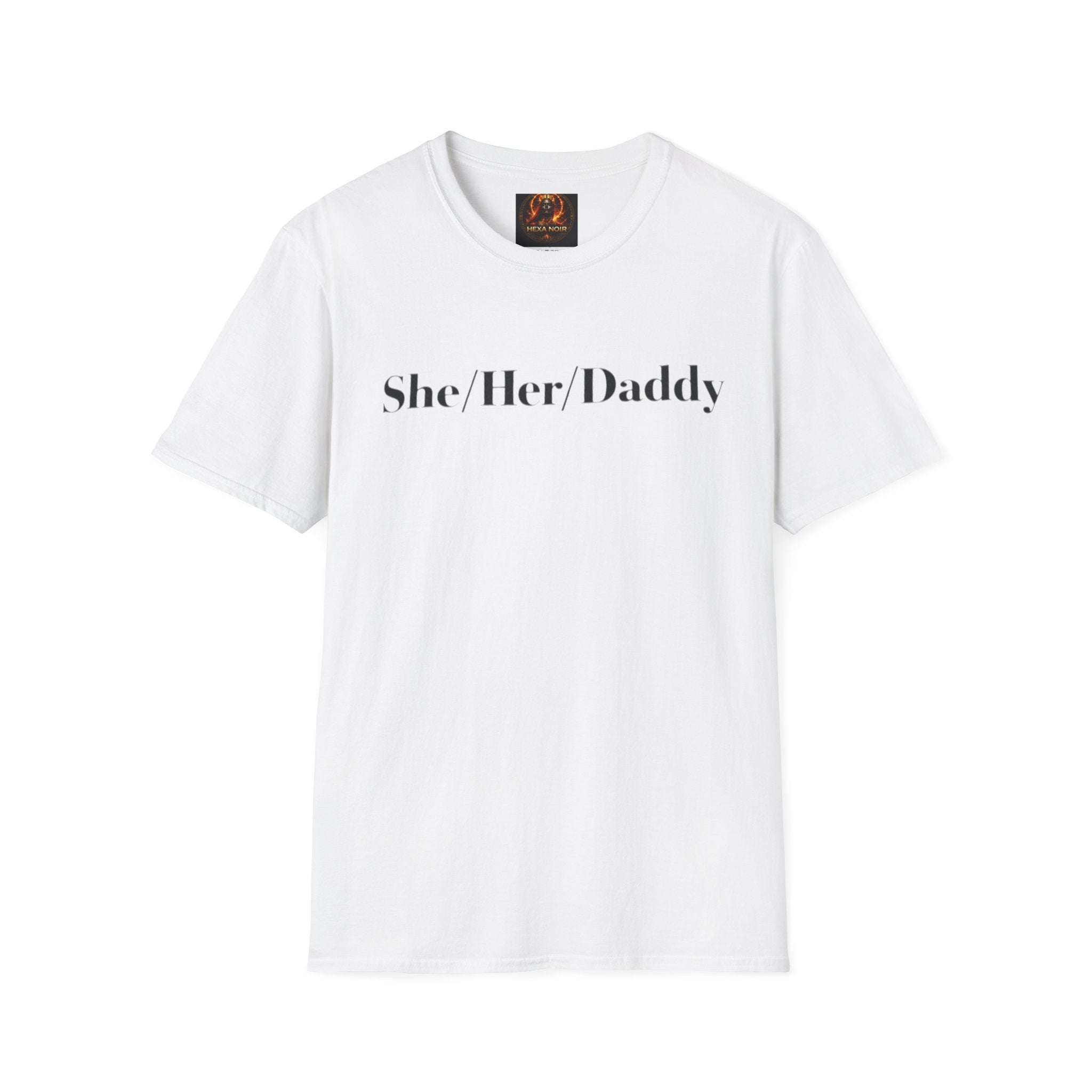 She/Her/Daddy Unisex Softstyle T-Shirt