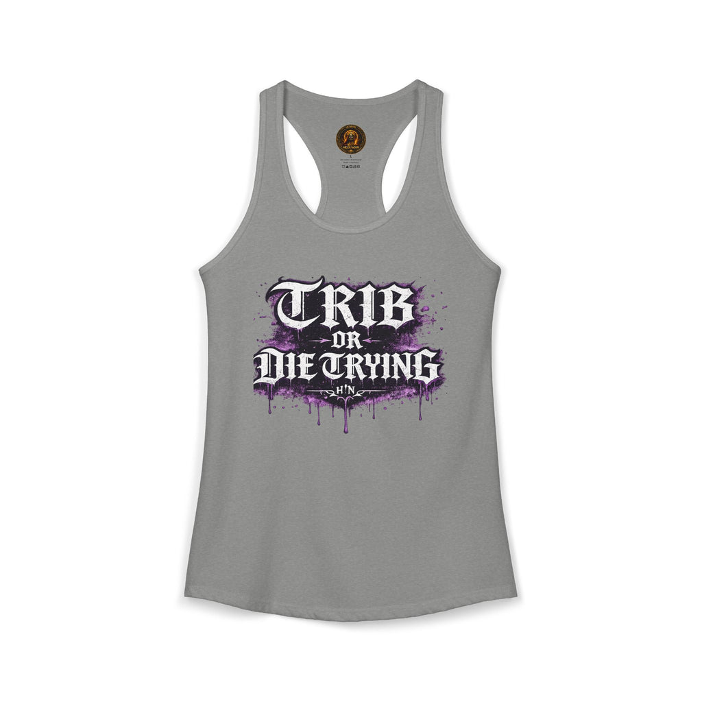 TRIB OR DIE TRYING | Queer Goth Pride Tank