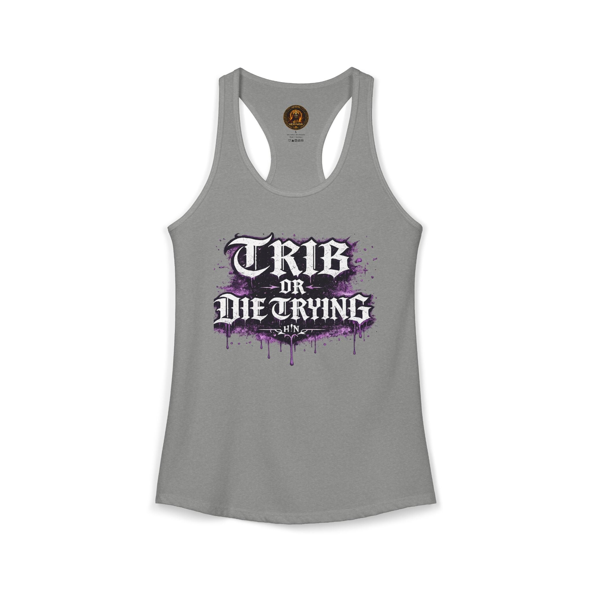 TRIB OR DIE TRYING | Queer Goth Pride Tank
