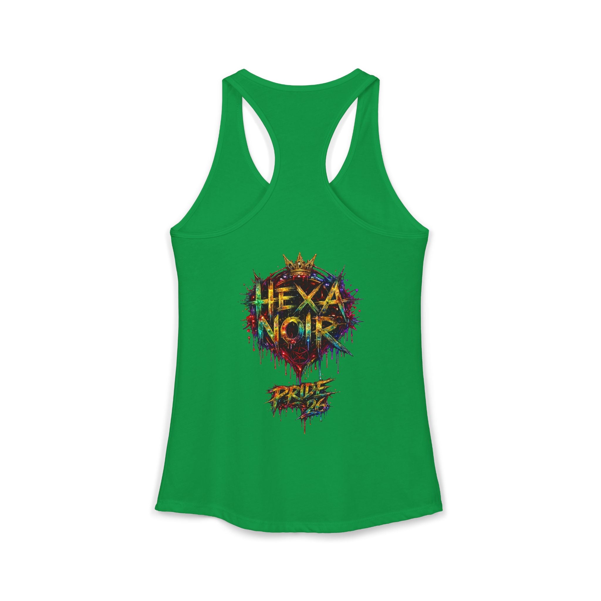 Kiss More Doms Pride Razorback Tank | Hexa Noir Pride '26