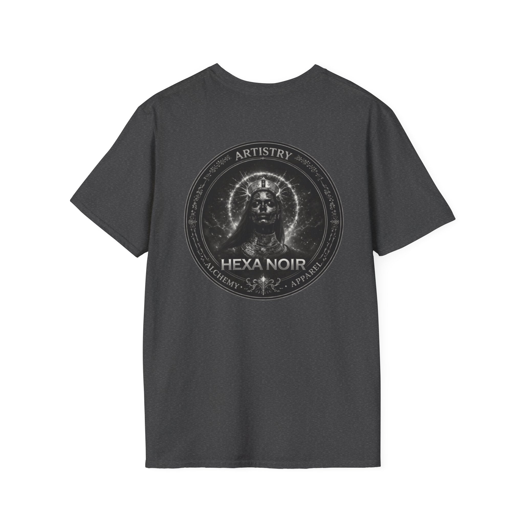 She/Her Daddy Gothic T-Shirt — Hexa Noir Back Logo