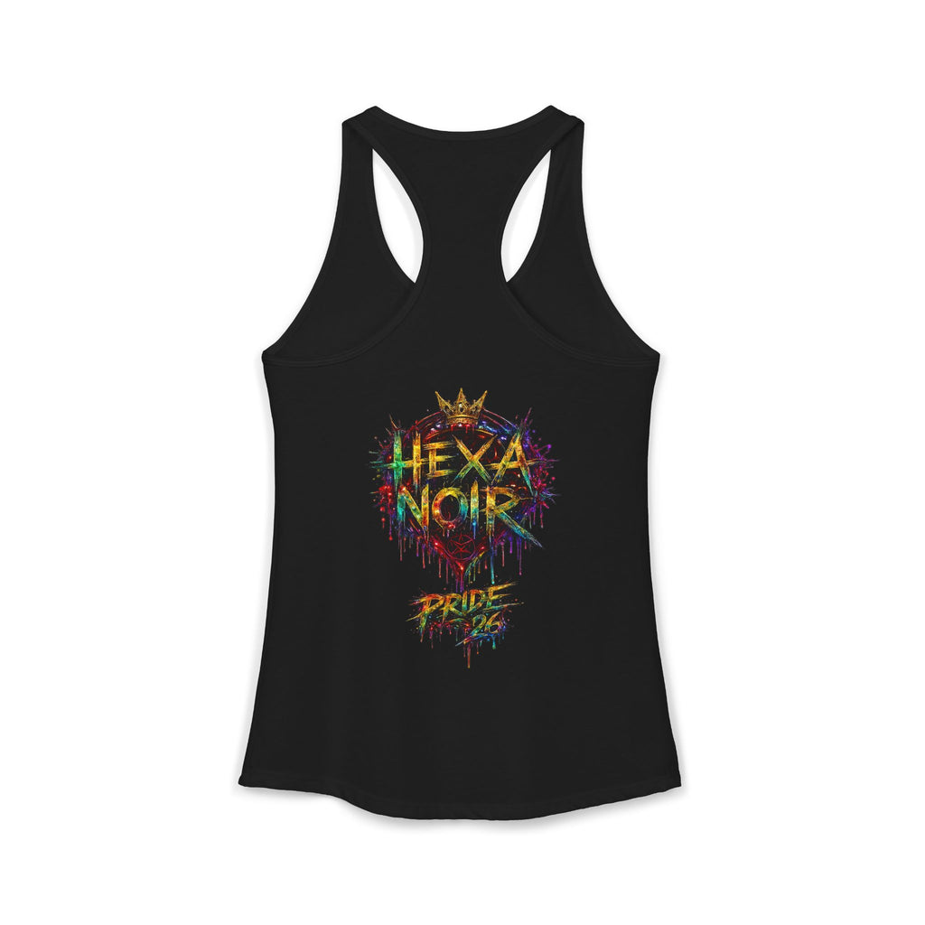 Kiss More Doms Pride Razorback Tank | Hexa Noir Pride '26