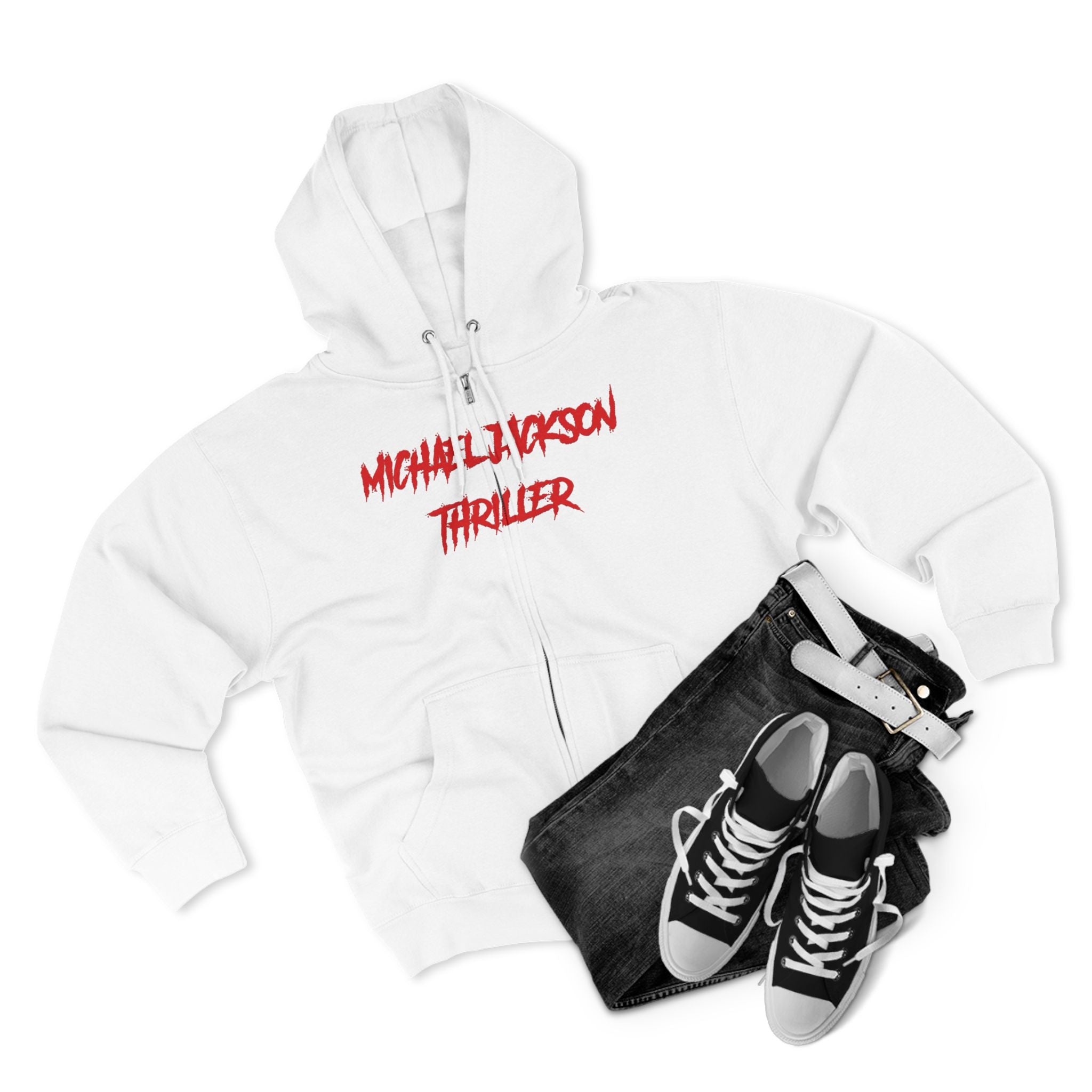 Thriller Vibes Zip Hoodie