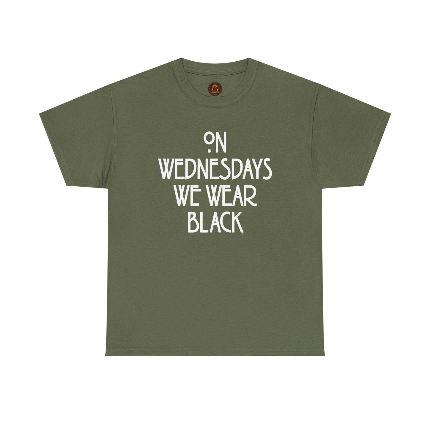 On Wednesdays We Wear Black T‑Shirt