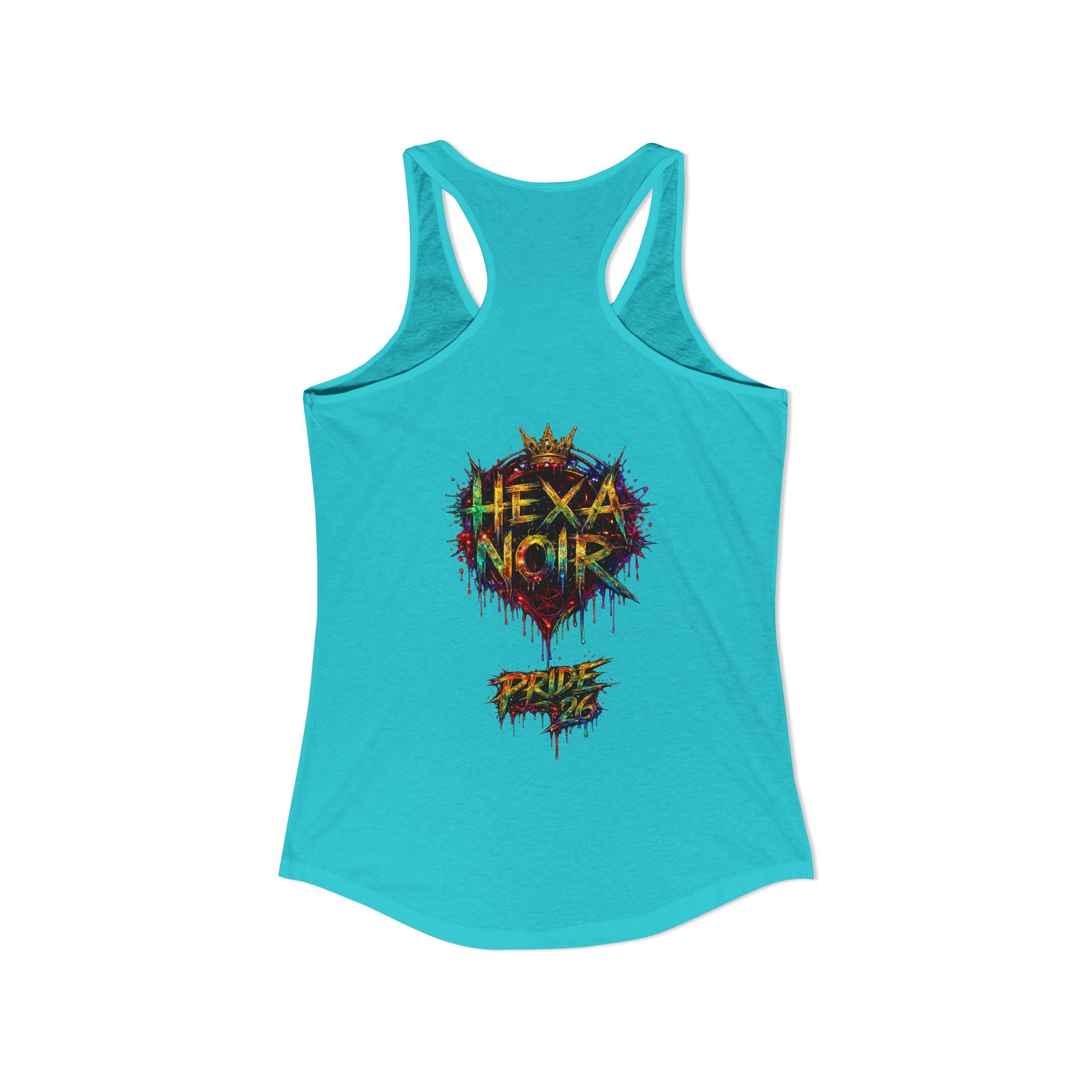 Kiss More Studs Racerback Tank  | Hexa Noir Pride '26