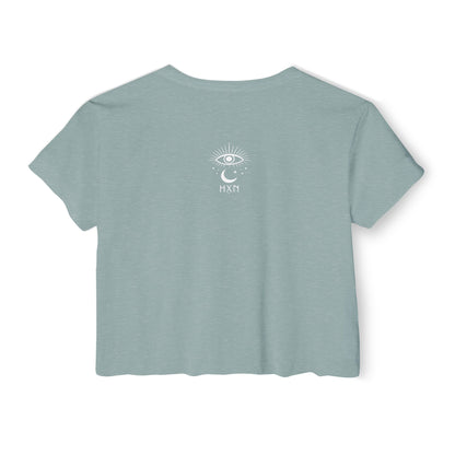 Corporate Dropout Crop Top — Gothic Festival Women's Crop Tee