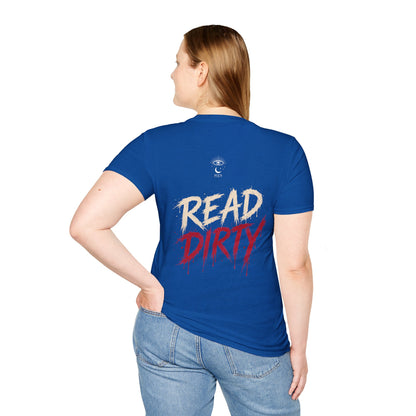 Book Smug  Lettering Tee  – Dark Romance Reader Aesthetic