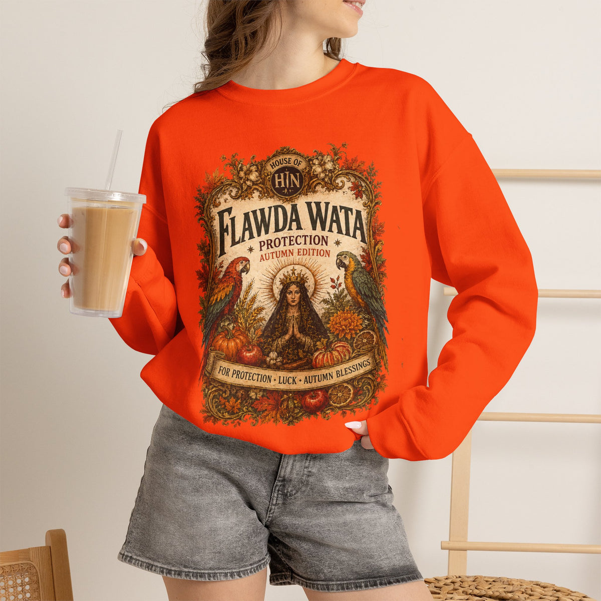 Hexa Noir Flawda Wata Fall Herbal Apothecary  Design