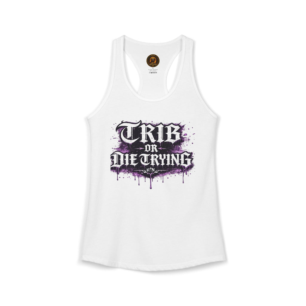 TRIB OR DIE TRYING | Queer Goth Pride Tank