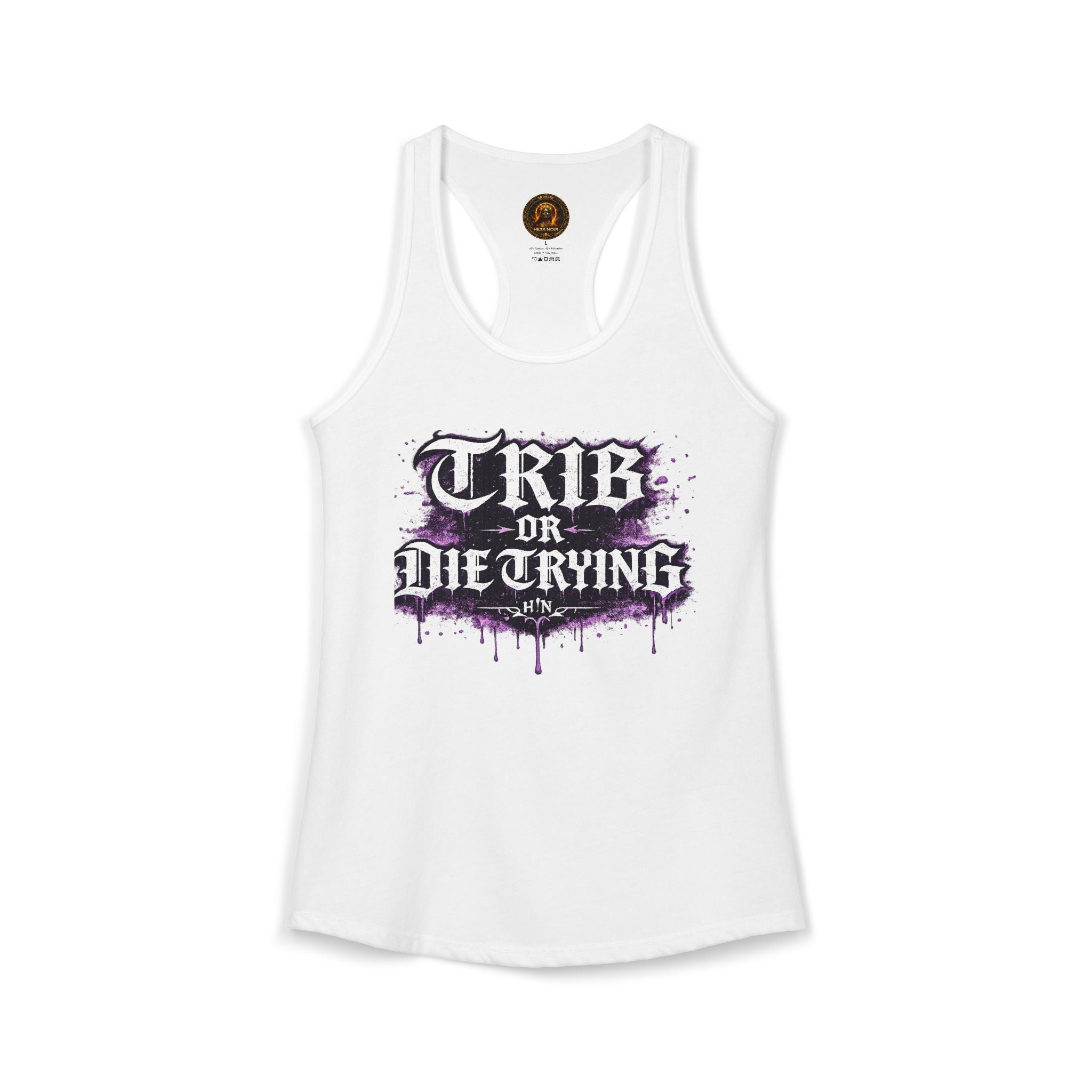 TRIB OR DIE TRYING | Queer Goth Pride Tank