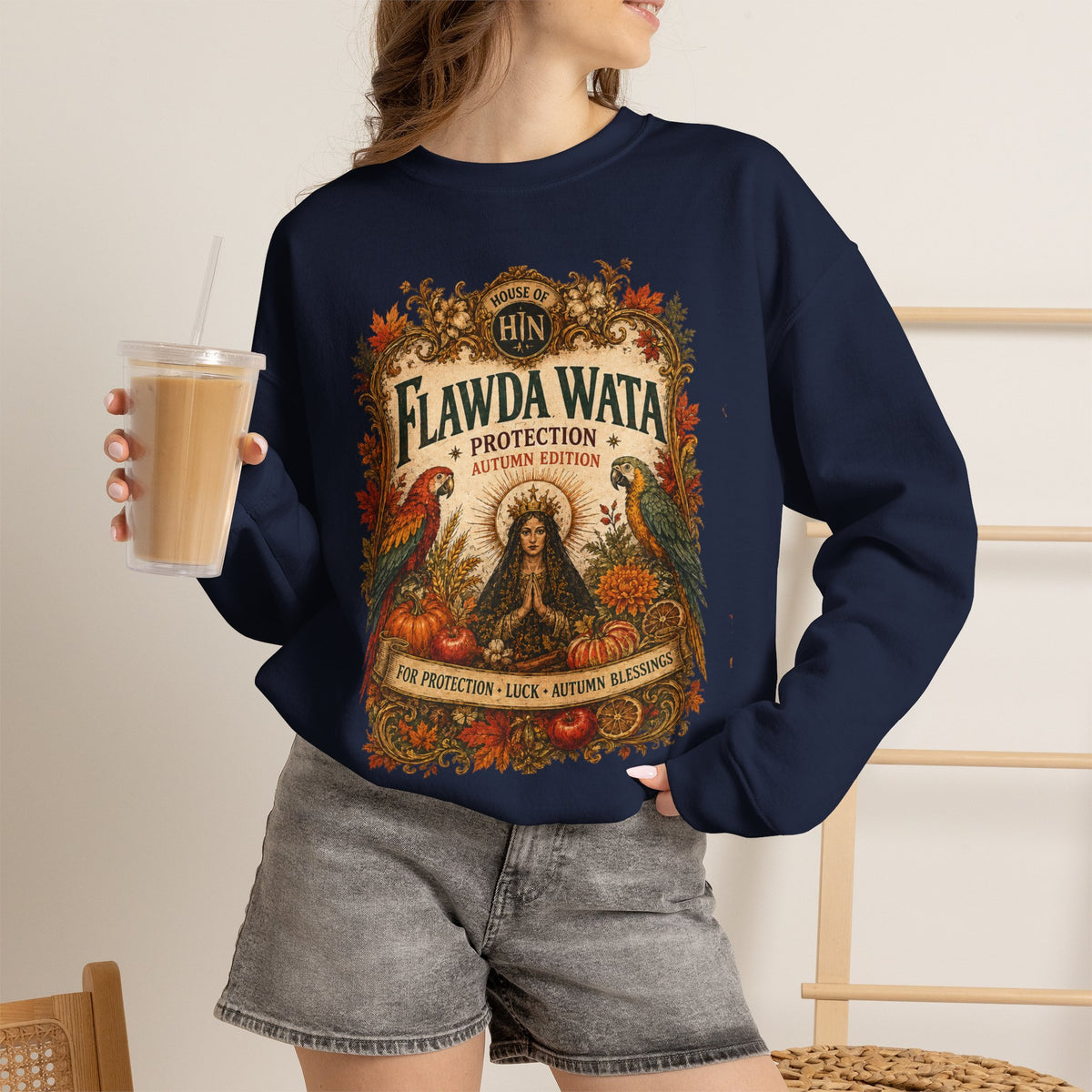 Hexa Noir Flawda Wata Fall Herbal Apothecary  Design