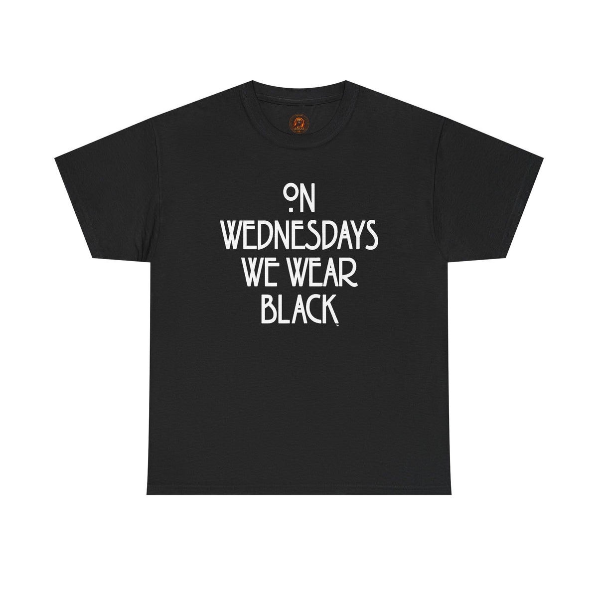 On Wednesdays We Wear Black T‑Shirt