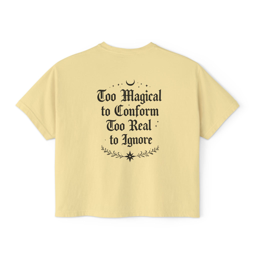 Whimsigoth Rebellion Boxy Unisex Gothic Graphic Tee