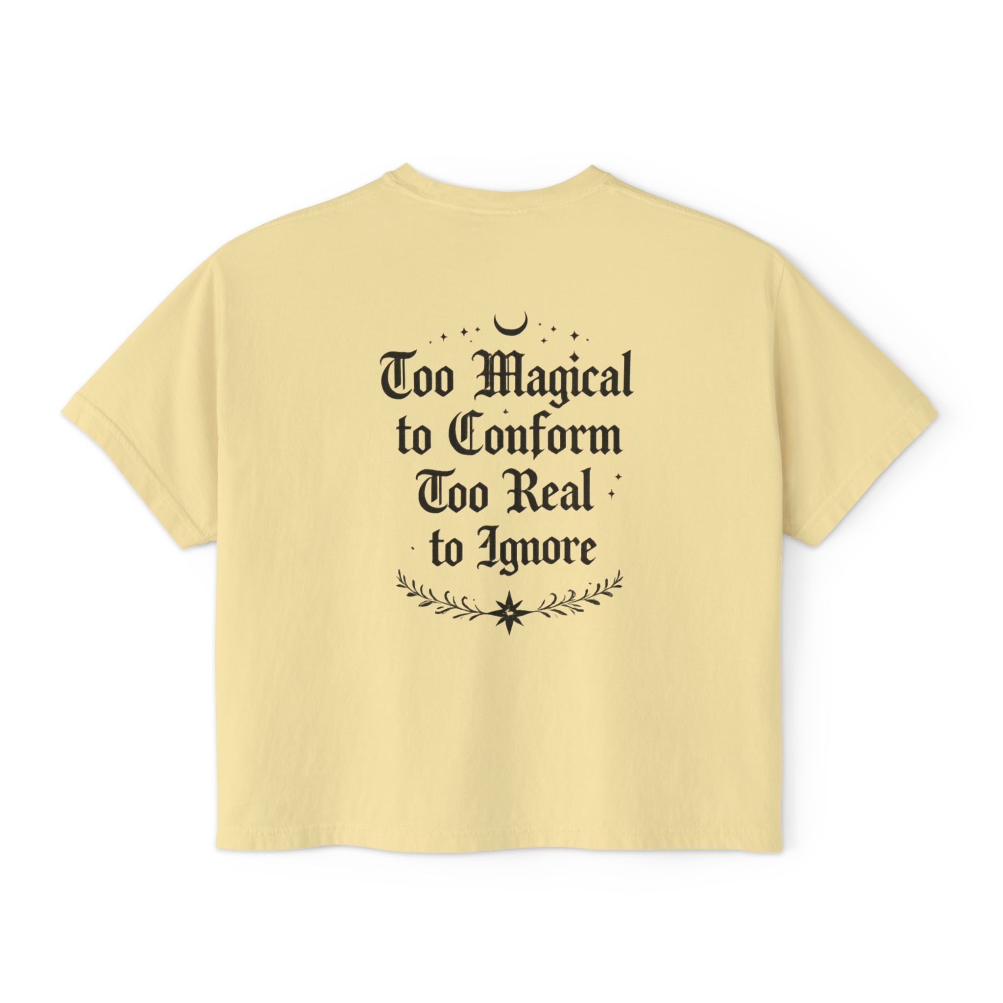 Whimsigoth Rebellion Boxy Unisex Gothic Graphic Tee
