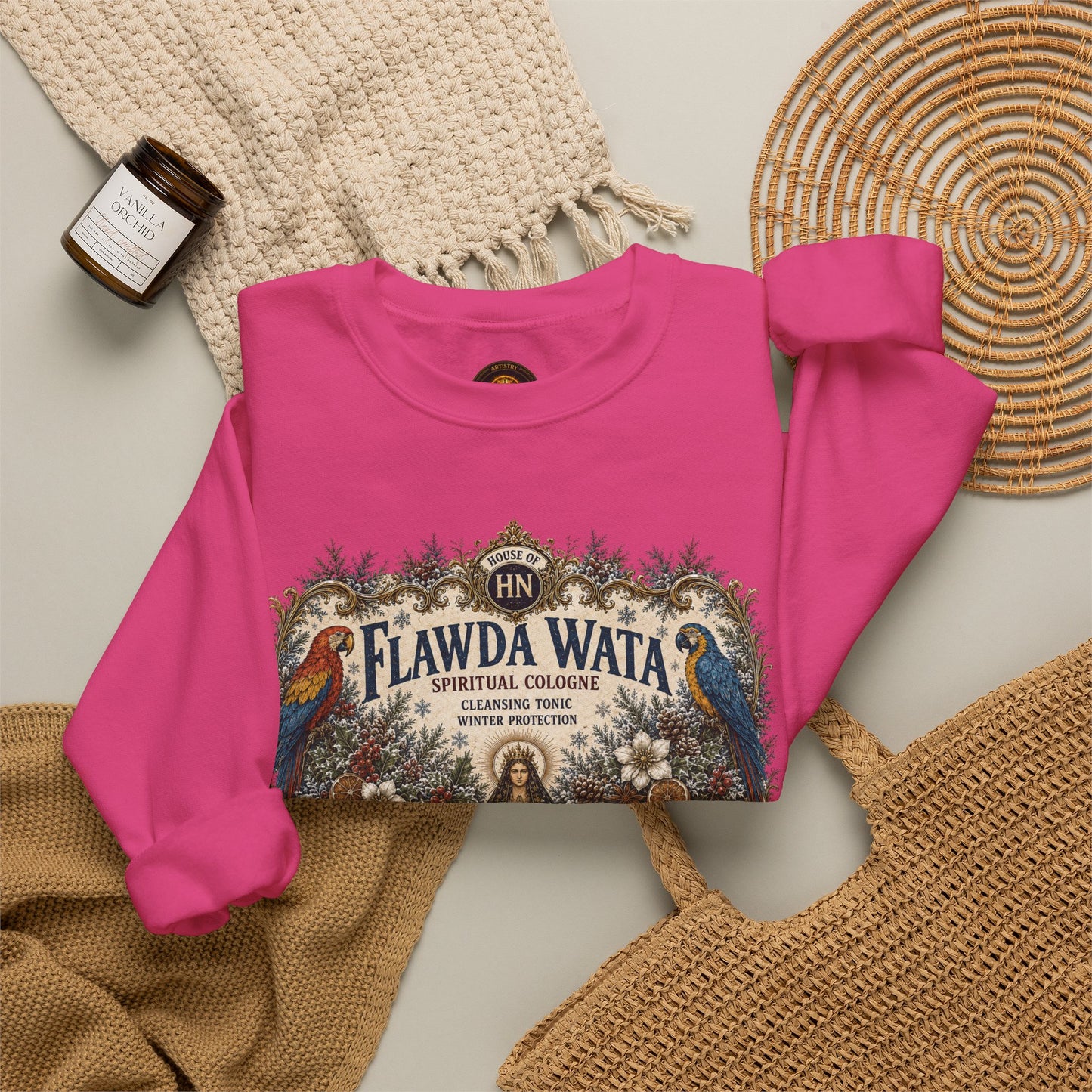 Hexa Noir Flawda Wata Winter Herbal Apothecary Design