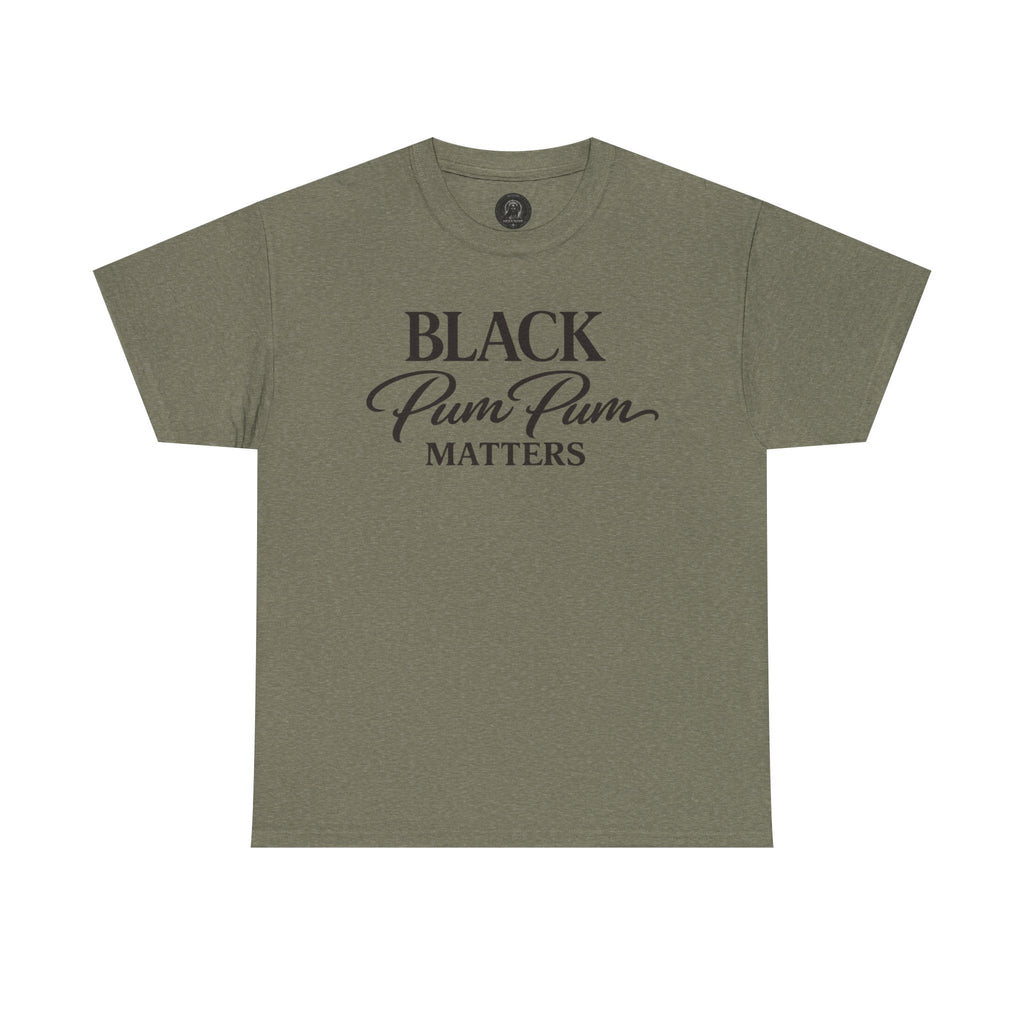 House of H/N Tee BLACK PUM PUM MATTERS