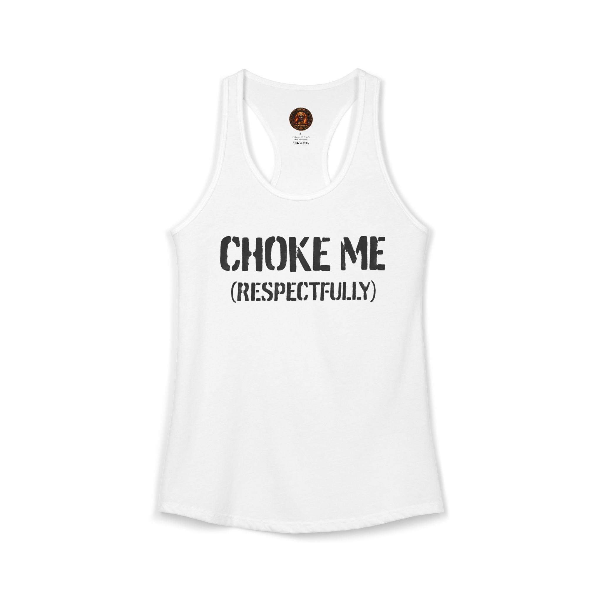 HΞXA Racerback Tank – Black