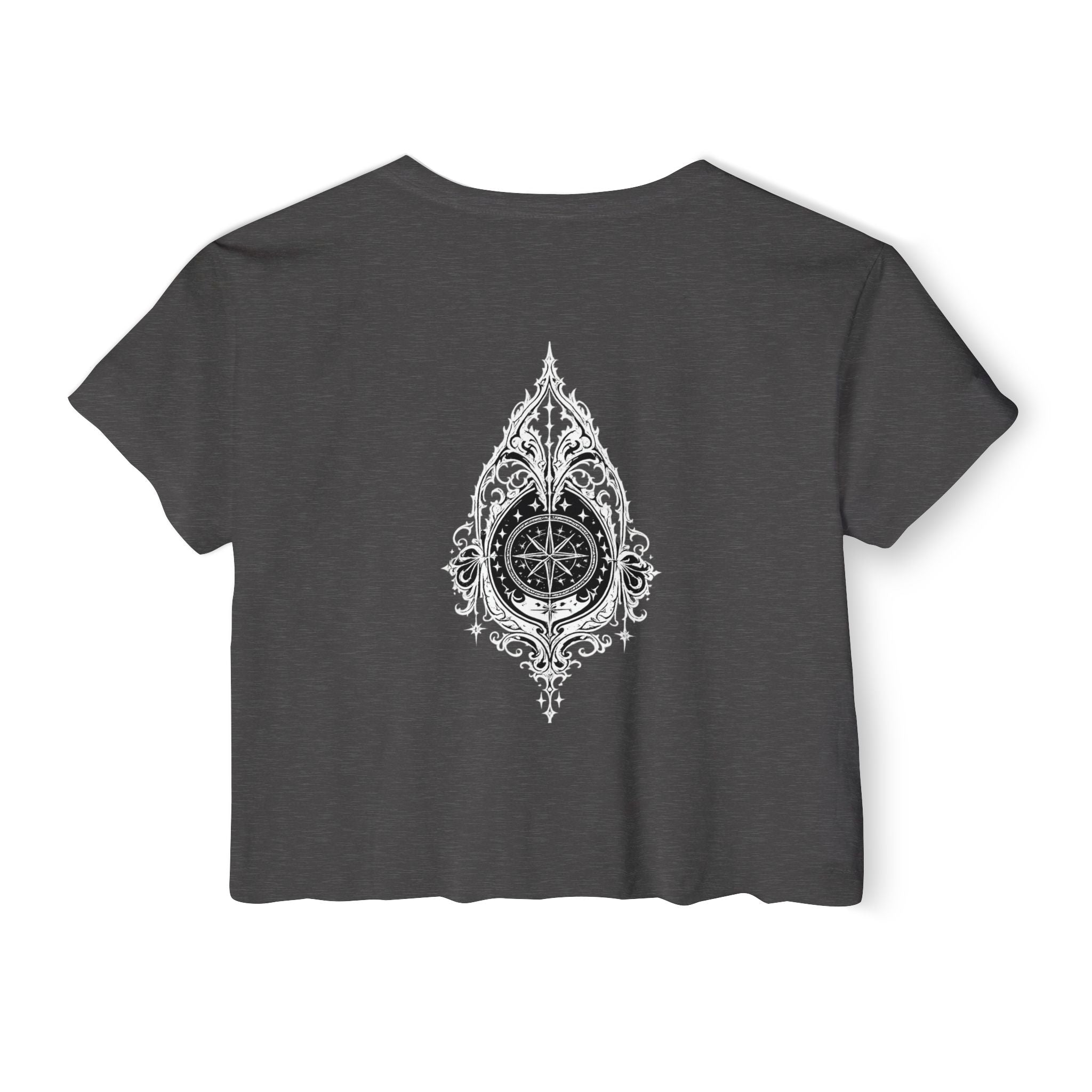 Corporate Dropout Crop Top — Gothic Festival Tee