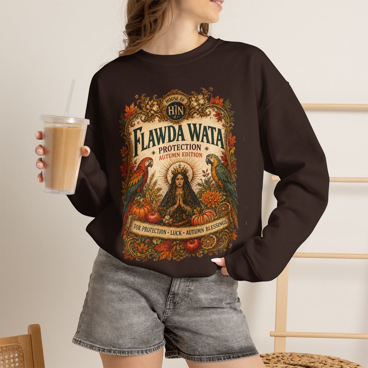 Hexa Noir Flawda Wata Fall Herbal Apothecary  Design