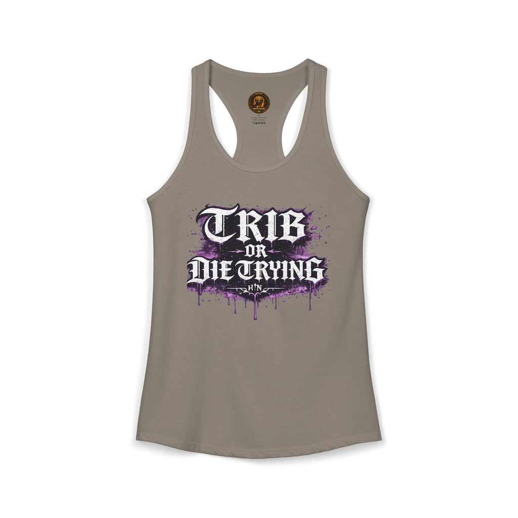 TRIB OR DIE TRYING | Queer Goth Pride Tank