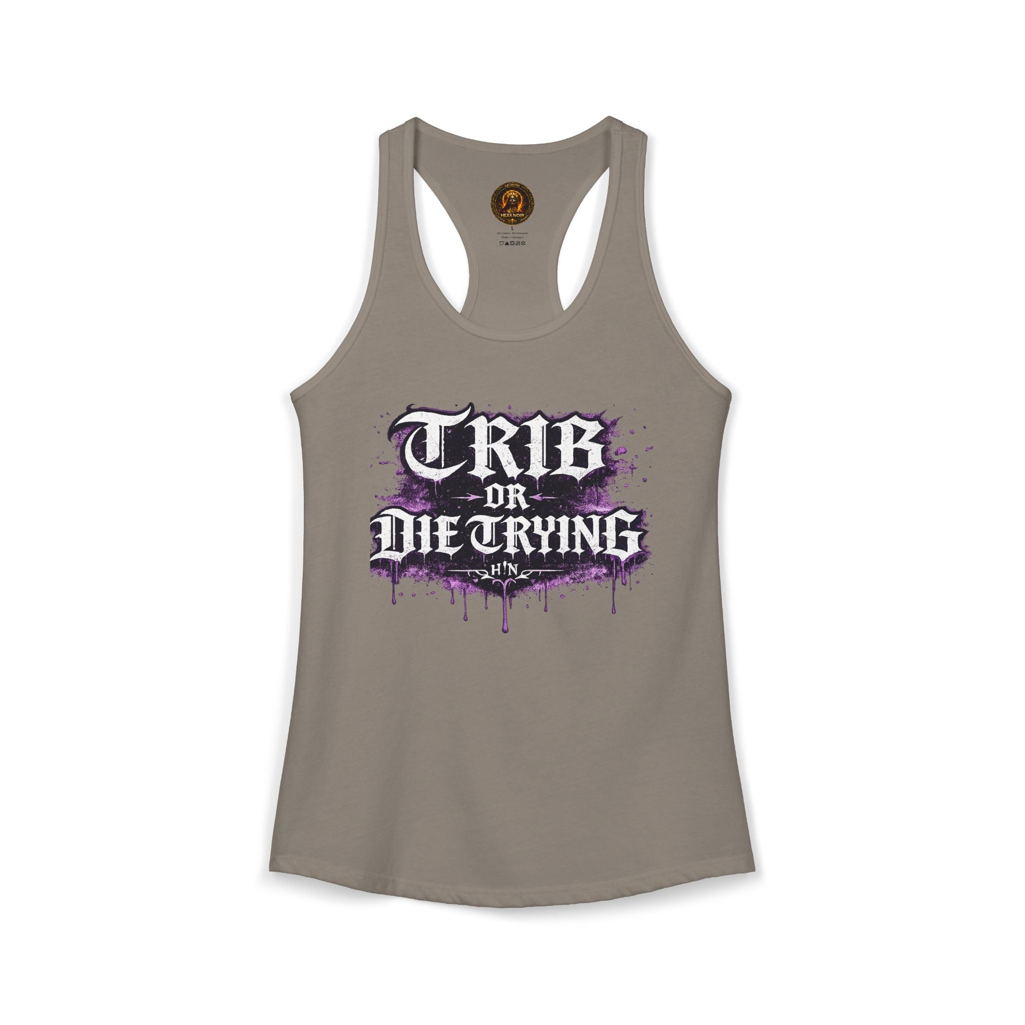 TRIB OR DIE TRYING | Queer Goth Pride Tank