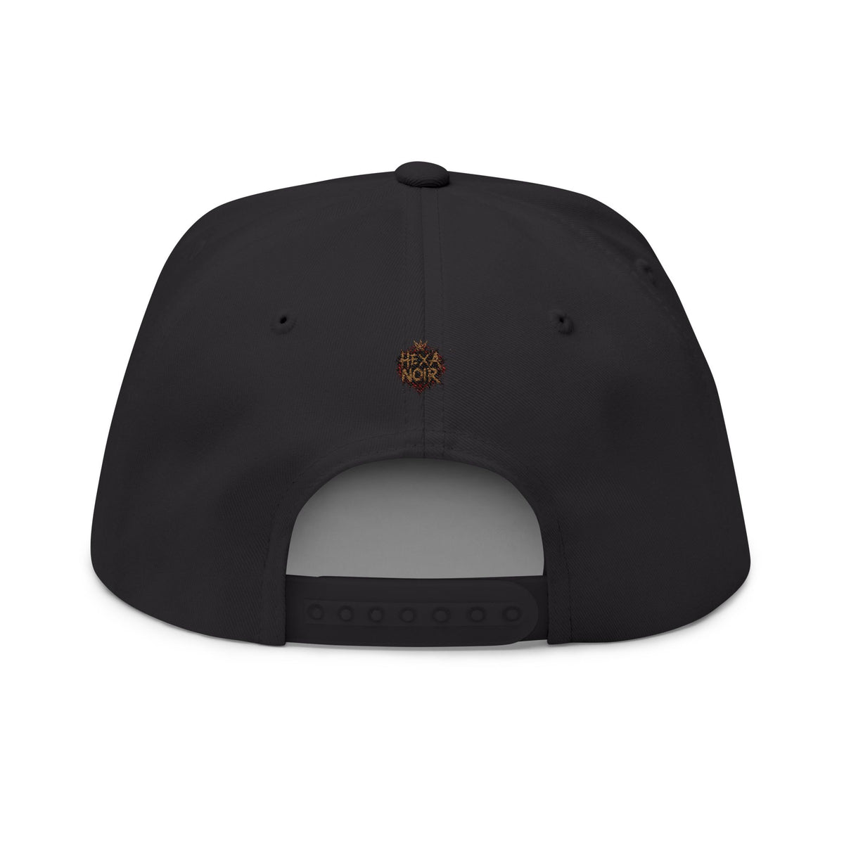 Choke Me (Respectfully) Embroidered Flat Bill Cap — Bold Novelty Snapback Hat